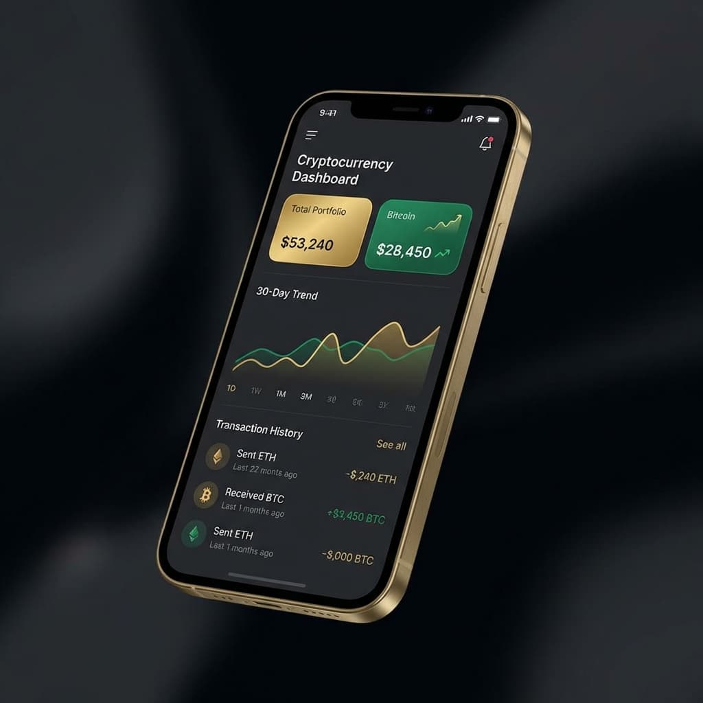 Financial & Wallet Website Design